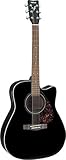 Yamaha FX370CBL - Guitarra acústica, color negro