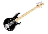 Sterling by Music Man Guitarra bajo StingRay Ray5 en negro, 5 cuerdas
