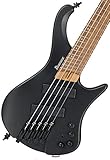 Ibanez Bass Workshop EHB1005MS - Bajo eléctrico plano (5 cuerdas, con bolsa de concierto), color negro