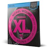 D'Addario EXL170-5 XL Nickel Wound Regular Light (.045-.130) 5-String Electric Bass Guitar Strings