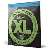 D'Addario EXL165 XL Nickel Wound Regular Light Top/Medium Bottom Electric Bass Guitar Strings