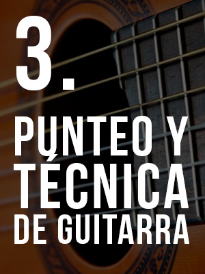 3. Curso de Punteo y Agilidad en Guitarra